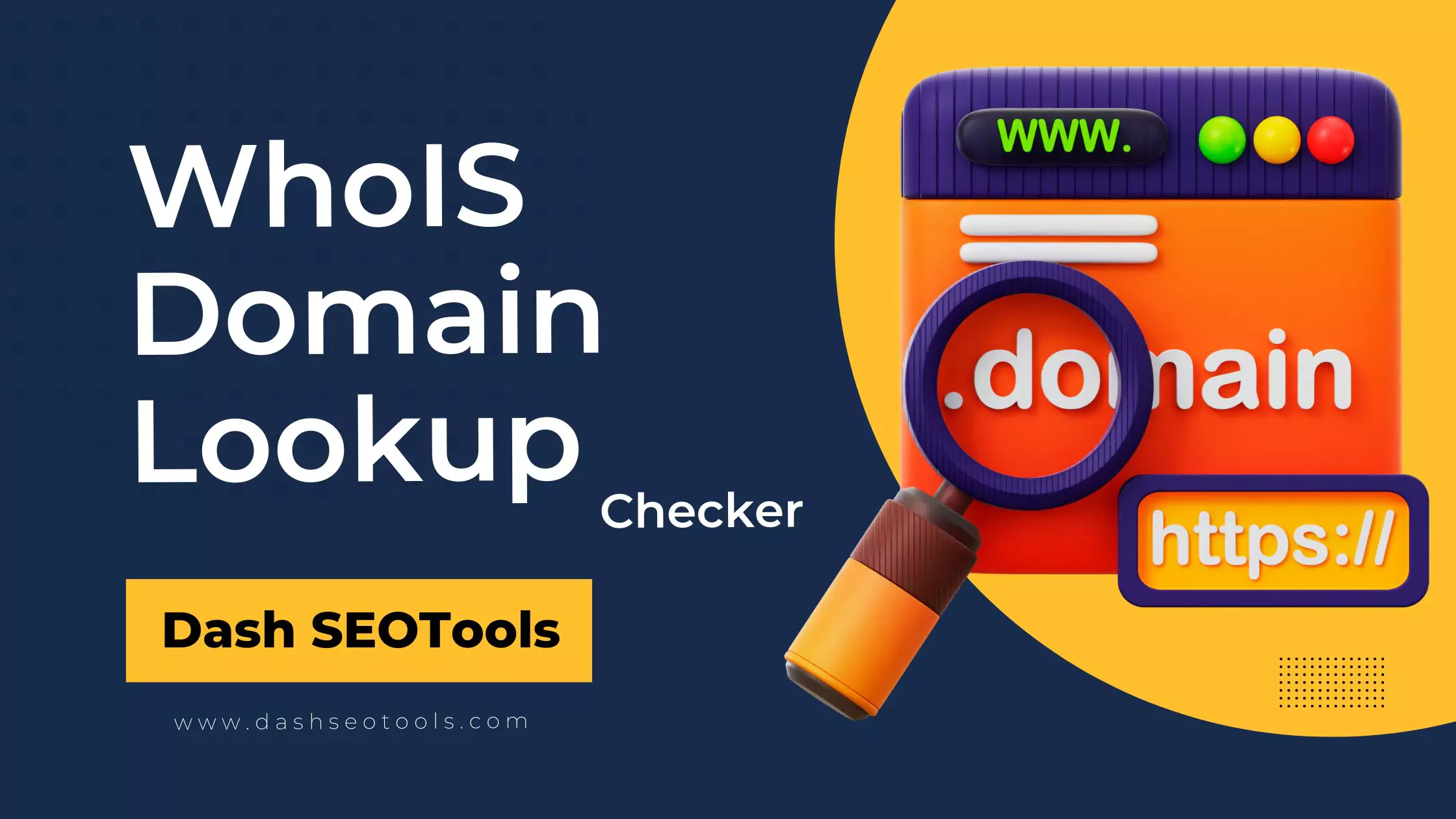 free online domain WhoIs Checker tool